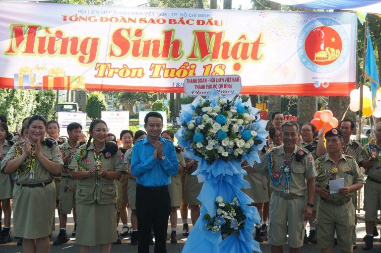 Tổng đoàn Sao Bắc Đẩu sinh nhật tròn tuổi 18