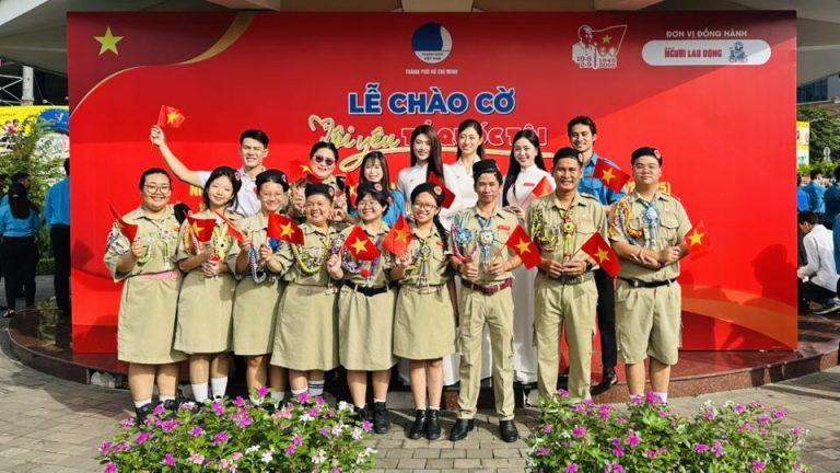 LỄ CHÀO CỜ TÔI YÊU TỔ QUỐC TÔI